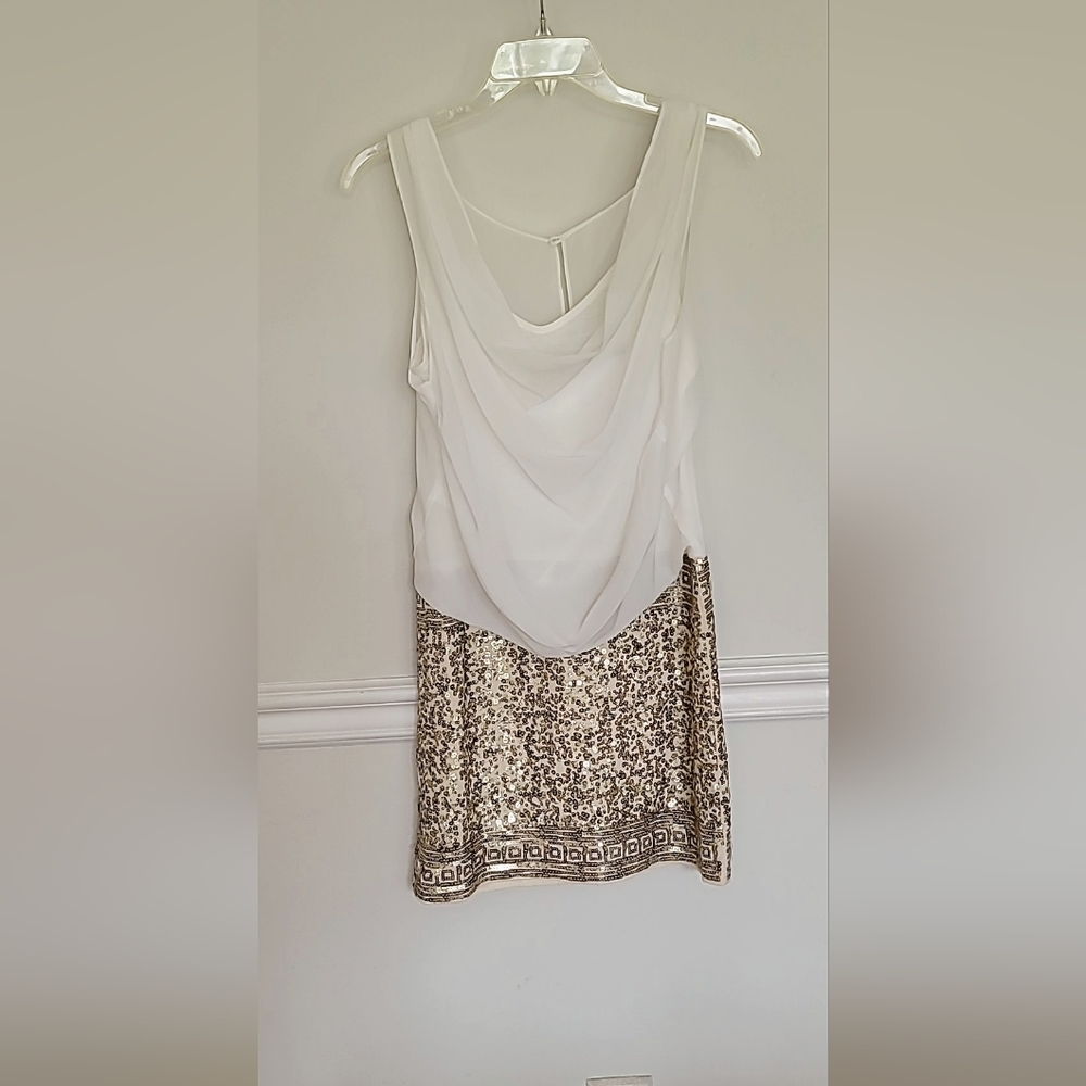 Sequined Mini Dress Size Small